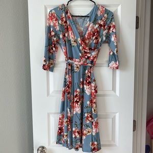 Pink Blush maternity dress